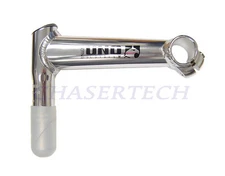 New Uno MTB Bicycle Bike Quill Stem 25.4 150mm 0° Bore 25.4mm Silver