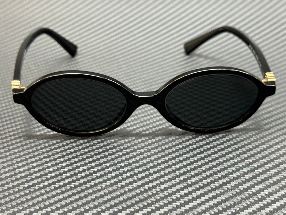 Gafas de sol para mujer MIU MIU MU 04ZS 1AB5S0 negras grises 50 mm Foto 3 de 4