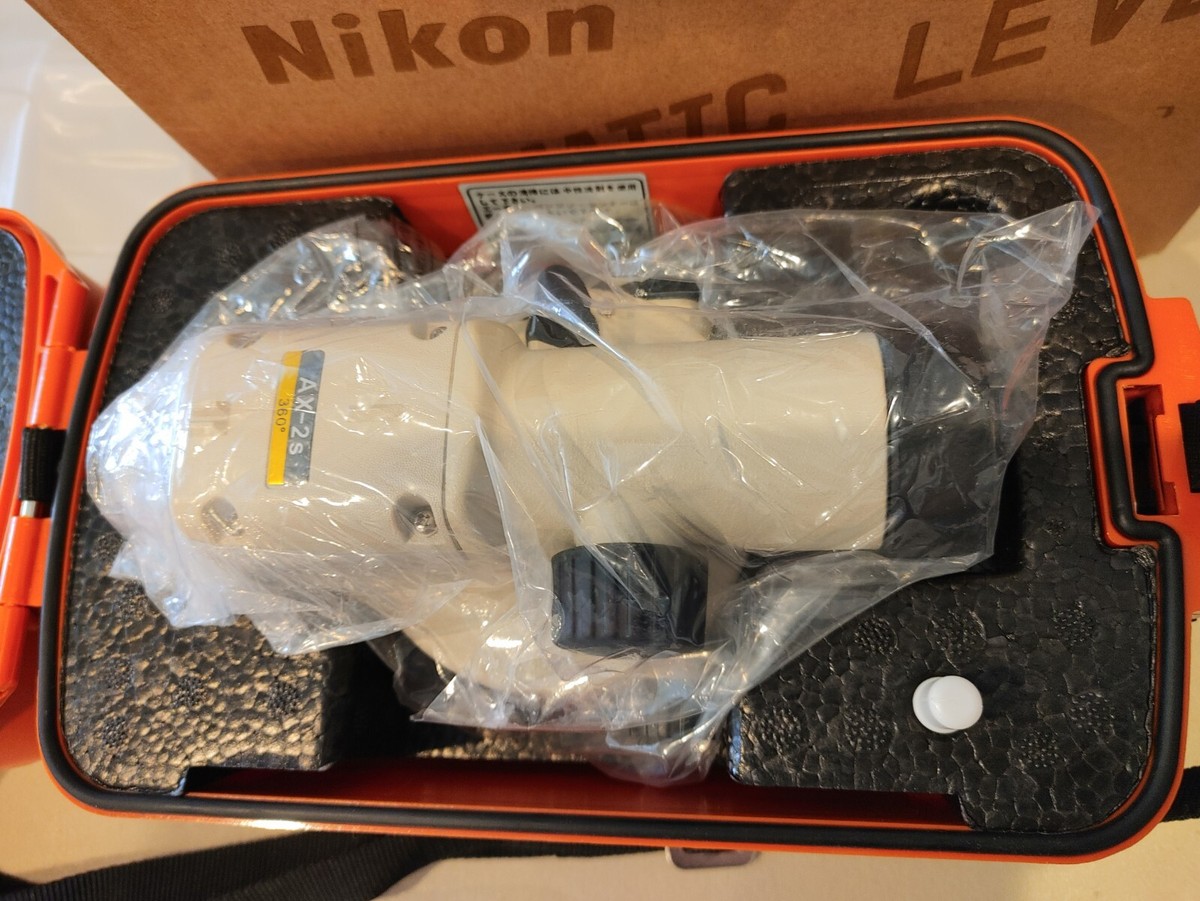 Nikon AX-2S Automatic Level 20X Magnification with Case as