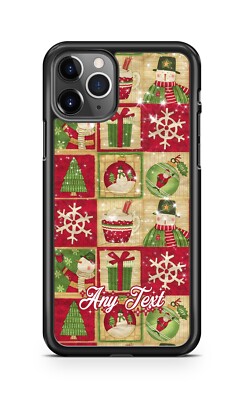 Merry Christmas Santa Personalized Phone Case For iPhone 14 Pro Samsung Google