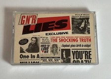 VINTAGE Guns N' Roses Lies GN'R Cassette tape Geffen USA Rock and Roll SLASH