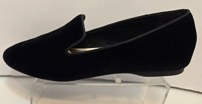 Birdies The Starling Black Velvet Flats Shoes Women's Size 9