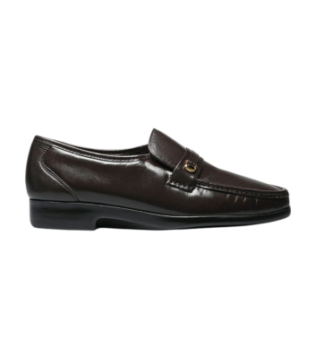 Mens Florsheim Riva Moc Toe Loafer - Brown Leather, Size 7  display picture 3