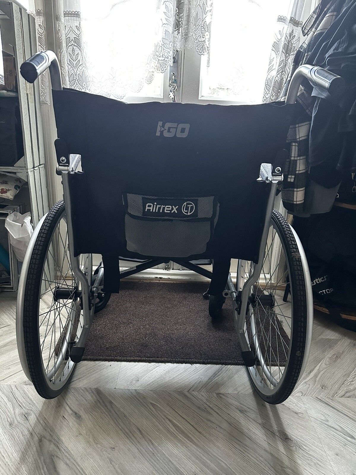IGO Airrex LT Transit 20” wide seat Wheelchair SelfPropelled