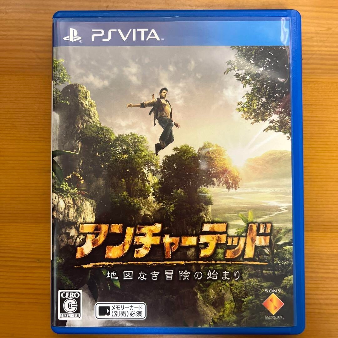 Uncharted Golden Abyss Sony PS Vita PSV Japanese ver Tested