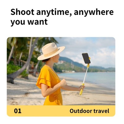 Selfie Tripod Extendable Wireless Bluetooth-compatible Remote Portable