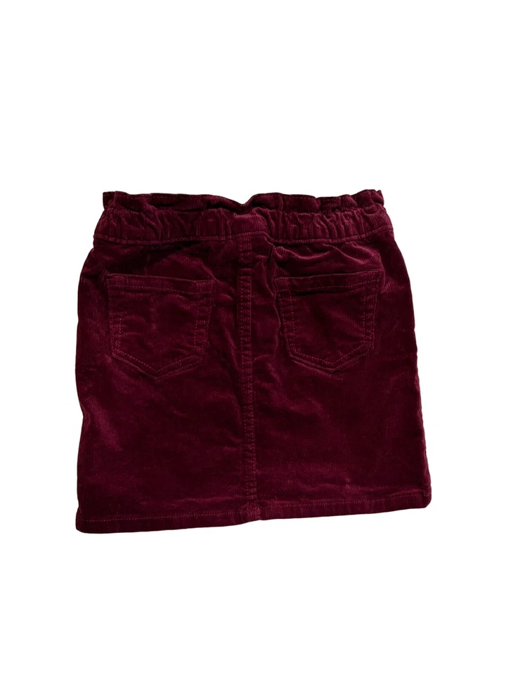 Falda Pana Cat & Jack Púrpura Borgoña Niñas Talla S 6/6X Mezcla Algodón Usada en Excelente Condición Foto 2 de 4