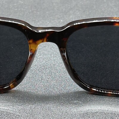 Carfia‎ Square Polarized Brown Sunglasses Tortoise Shell Gray Lenses 53-19-145mm Carfia CA5354 Sunglasses Tort Polarized 53-19-145 Used w  main image 3