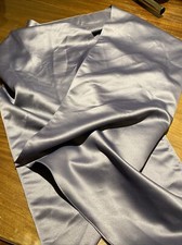 Purple satin wrap Shawl Evening