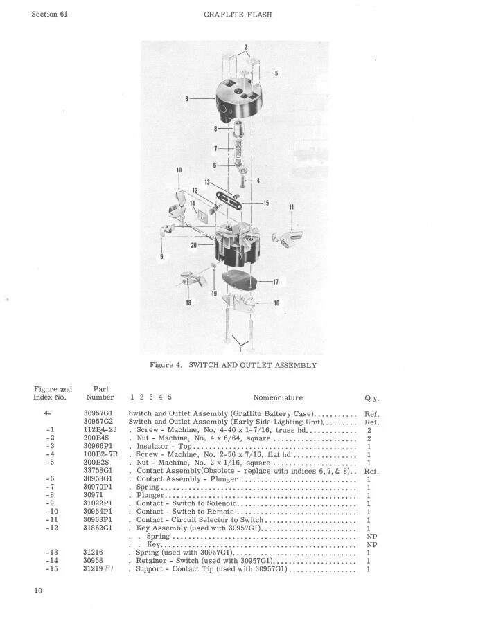 Graflex Graflite Flash Equipment and Solenoid Service & Repair Manual Reprint - Image 2 of 2