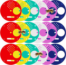 60 Pcs Plastic Bee Hive Box Entrance Gate 2.68 Inch Beehive Entrance Disc Bee Ne