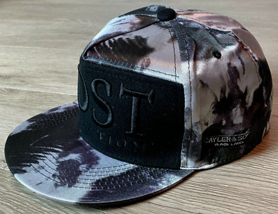 Cayler & Sons 'Black Label' LOST GENERATION SnapBack Hat. Tie-Dye Wet Ink Bleed