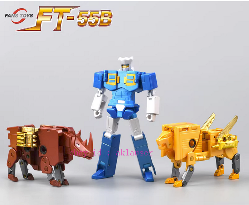 Fans toys Collection Ft-55b Mini-Cassette Ramhorn Rewind Steeljaw