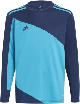 Adidas Fußball Squadra 21 Langarm Torwarttrikot Goalkeeper Shirt Kinder blau