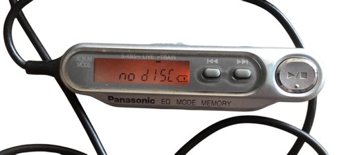 Used Remote Control For Panasonic Portable MP3 CD Player SL-CT500