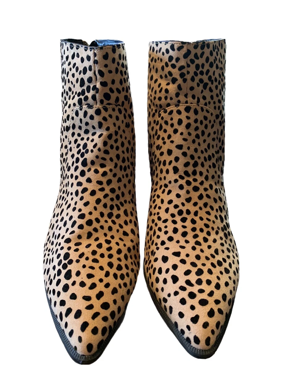 Qupid cheetah booties store