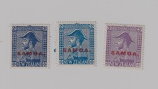 Timbres Samoa - Stamps Yvert 110 - 110A and 111