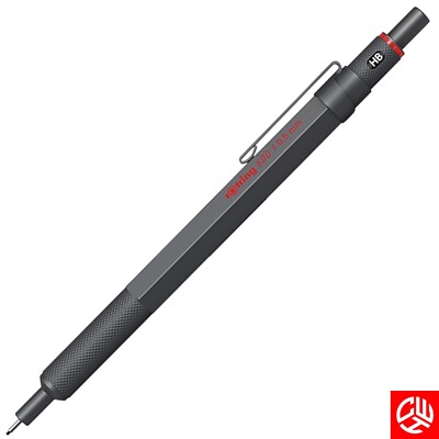 rOtring 600 Series Pen or 0.5mm Mechanical Pencil Metal Body