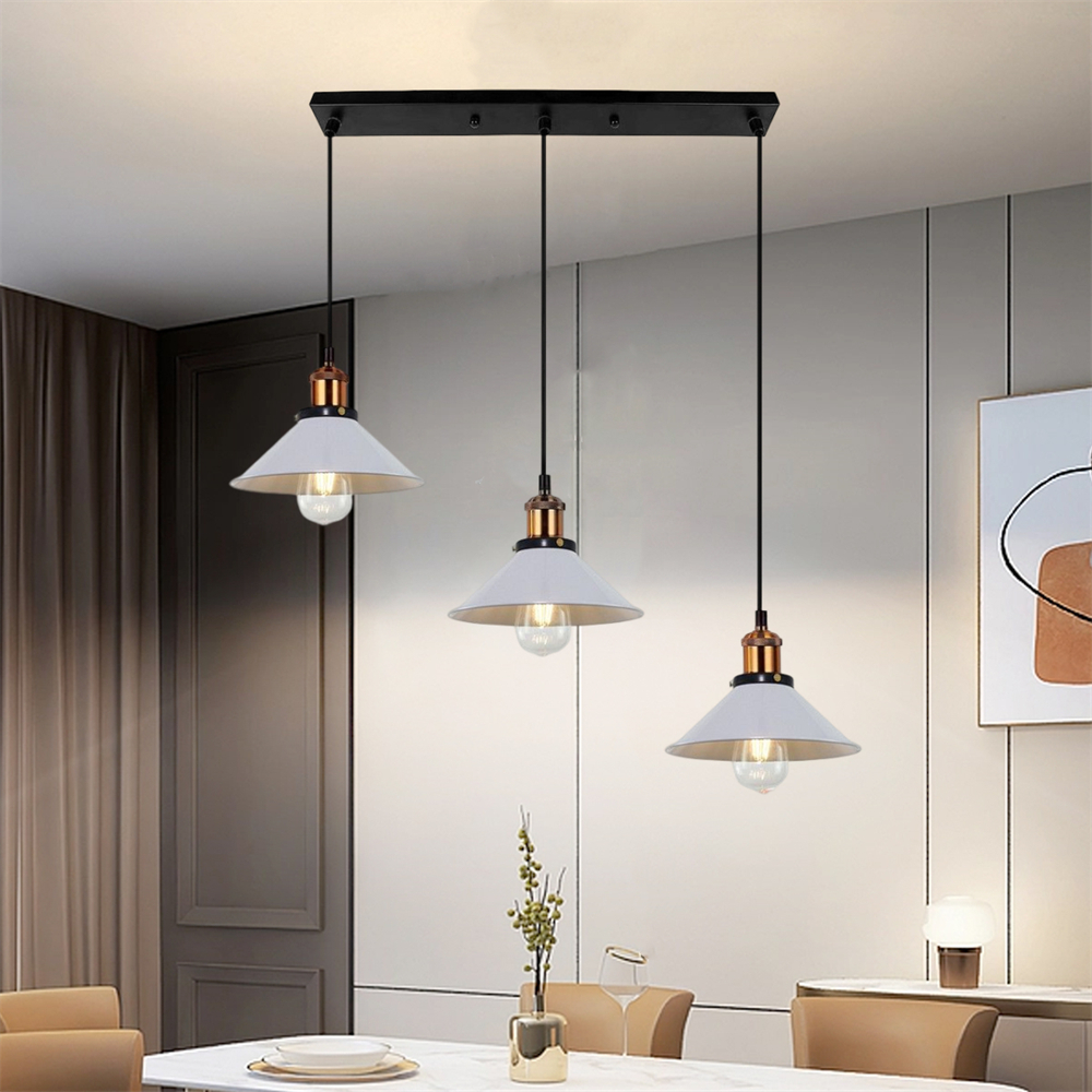 Modern Vintage Industrial Pendant Light Hanging Retro Lamp LED Ceiling