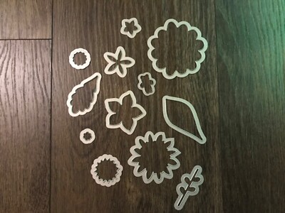 Stampin  Up! Flower Fair Framelits Dies, Stanzschablonen Blumen