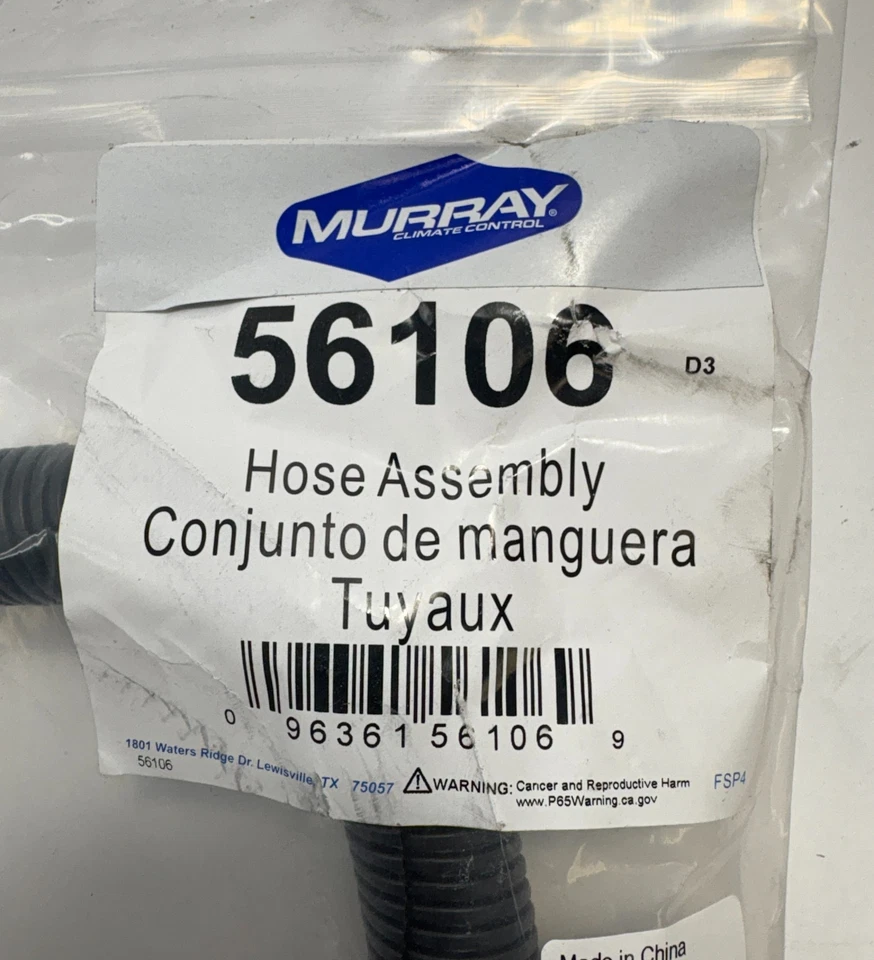 Conjunto de manguera de línea líquida de aire acondicionado Murray 56106 Ford F‐150/250/350 Bronco 1994-1996 Foto 2 de 3