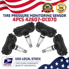 4X Genuine TPMS Tire Pressure Sensor For SIENNA TUNDRA SEQUOIA OEM 42607-0C070