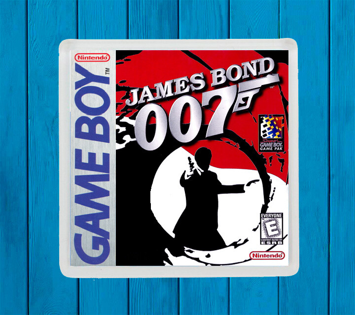 James Bond 007 Nintendo Game Boy Fridge Magnet Aimant Frigo