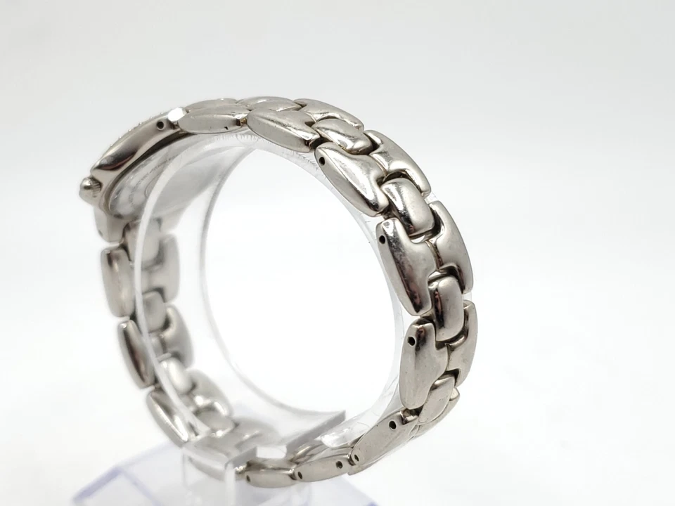 ESQ Quartz Watch Womens New Battery Silver Tone Black Dial 22mm - image 4 of 4