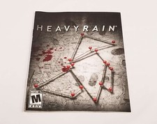Heavy Rain Manual Instruction Booklet ONLY  PS3