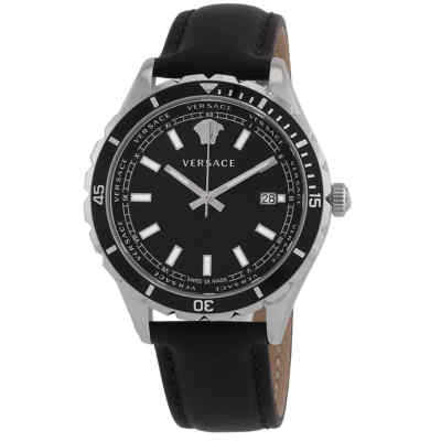 Versus by Versace Hellenyium Quartz Black Dial Men's Watch VE3A00120