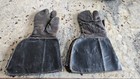 Antique Motorcycle Winter Gloves Leather Cool Vintage Hunting Mittens Gloves Old
