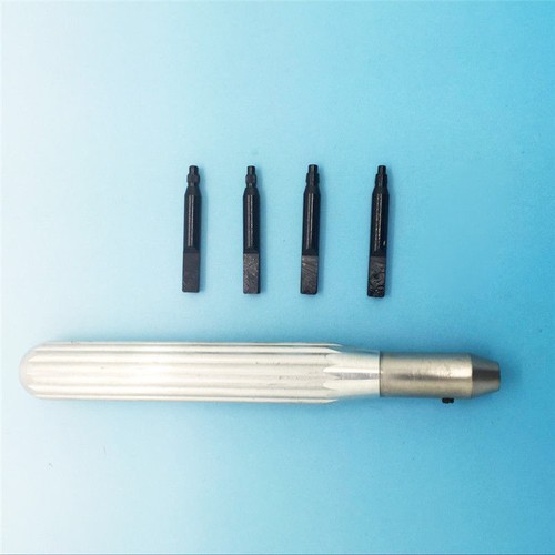 4-Pin Torx & Flat Style Watch Crown Tube Insert Remover Opener For Rolex Tudor F - Picture 11 of 16
