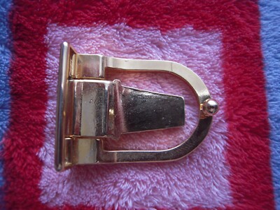 NWOT R.O.C. BRASS/STONE ADJUSTABLE CAM STYLE DRESS BELT  display picture 2