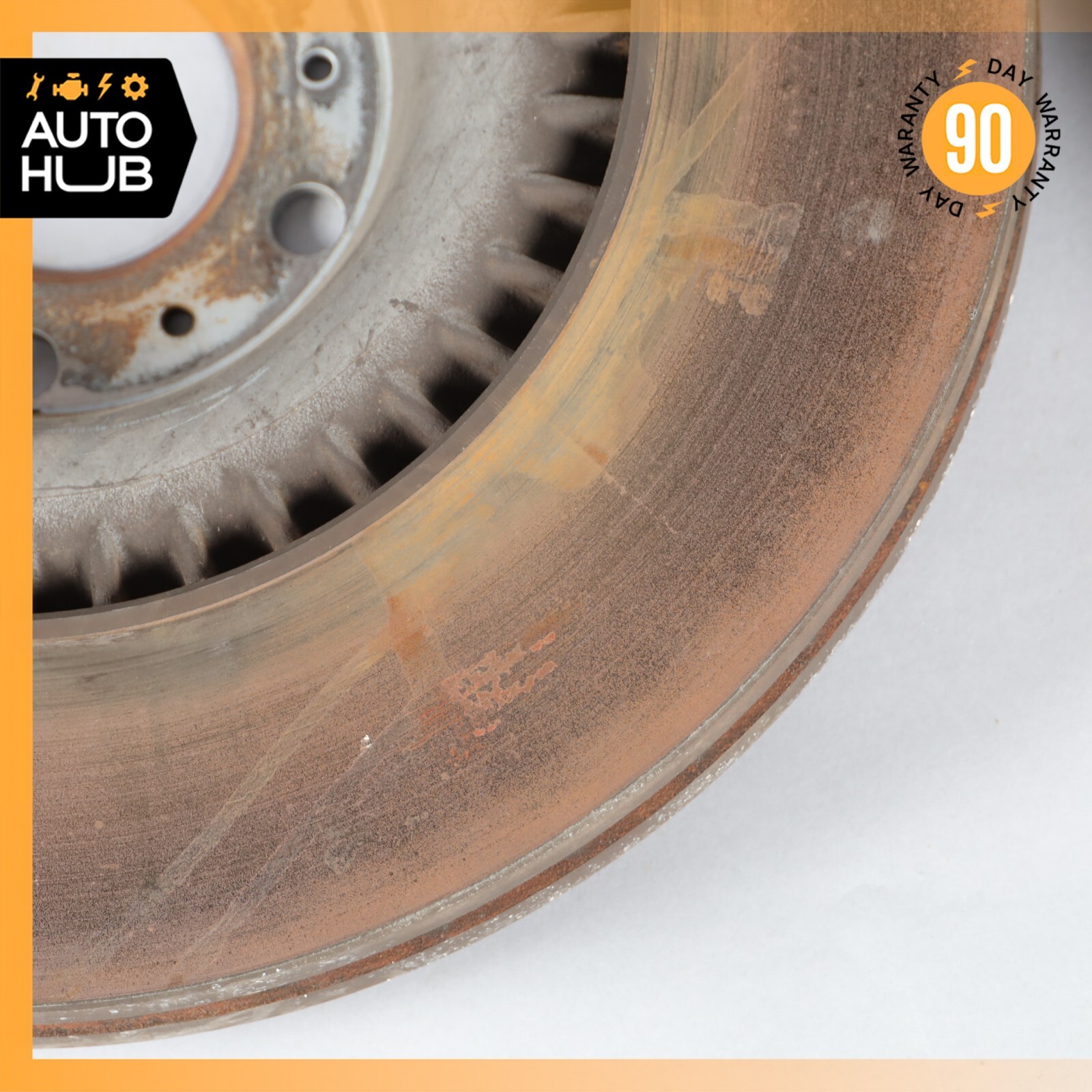 Bentley Continental GTC Flying Spur Front Brake Rotors Disc Left & Right Set 59k