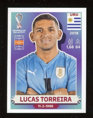 2022 Fifa World Cup Panini Sticker Qatar LUCAS TORREIRA Uruguay URU14