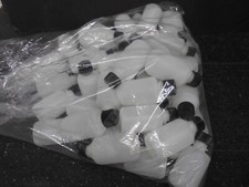 2oz HDPE Plastic Bottles with Caps Lot of 47 Bottles