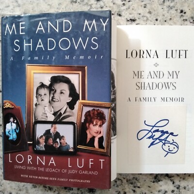 Lorna Luft SIGNED Card Autobio Judy Garland Liz Sid  Star is Born Photos HC/DJ