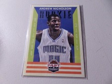 ANDREW NICHOLSON 2012-13 PANINI PAST & PRESENT ROOKIE CARD #240