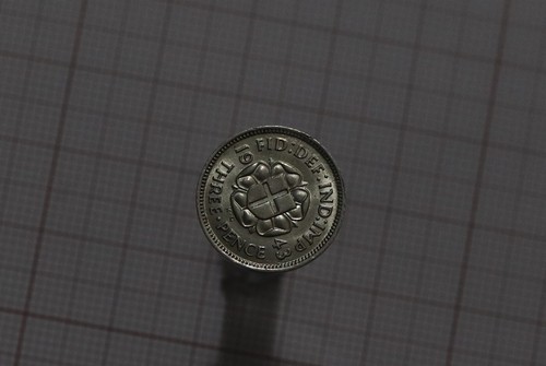 🧠🇬🇧 UK GB 3 PENCE 1943 SCARCE HIGH GRADE B64 #3302
