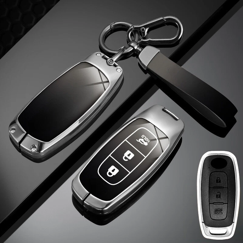 Zinc Alloy TPU Car Smart Key Case Cover For Nissan Sentra Qashqai Altima Maxima - Image 3 of 4