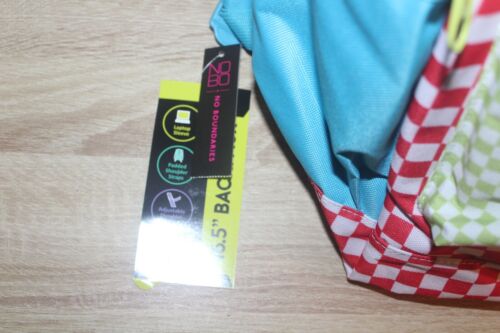Mochila a cuadros No Boundaries OPP bolsa de libros escolares de 16,5" - Imagen 3 de 7