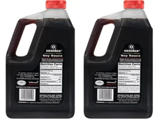 2 pack - Kikkoman Soy Sauce (64 oz.) - free shipping