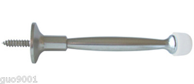New Satin Nickel Door stop stopper 4'' Brushed Nickel Base Board