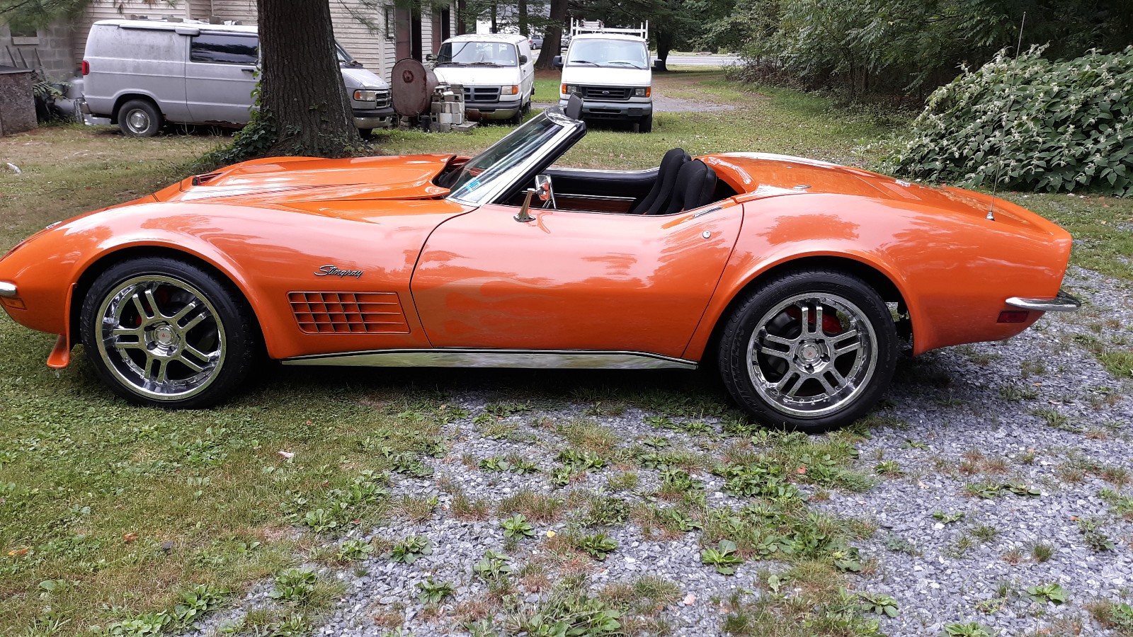 1971 Orange Chevrolet Corvette   | C3 Corvette Photo 3