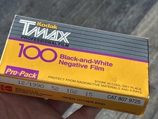 5 Rolls Kodak TMax 400 120 Film Pro Pack TMY 120- Exp. 12/1990