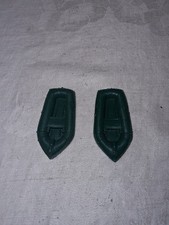 Vintage Marx Toys Navarone Playset Raft Lot of Two USA Blue Green 3412