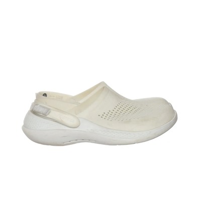 Crocs, Pantoletten, Größe: 38/39, LiteRide, Weiß, Herren #Miv