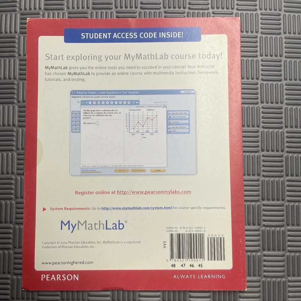 MyMathLab Student Access Code Kit 9780321199911 **Unopened/Unused** - Image 4 of 4