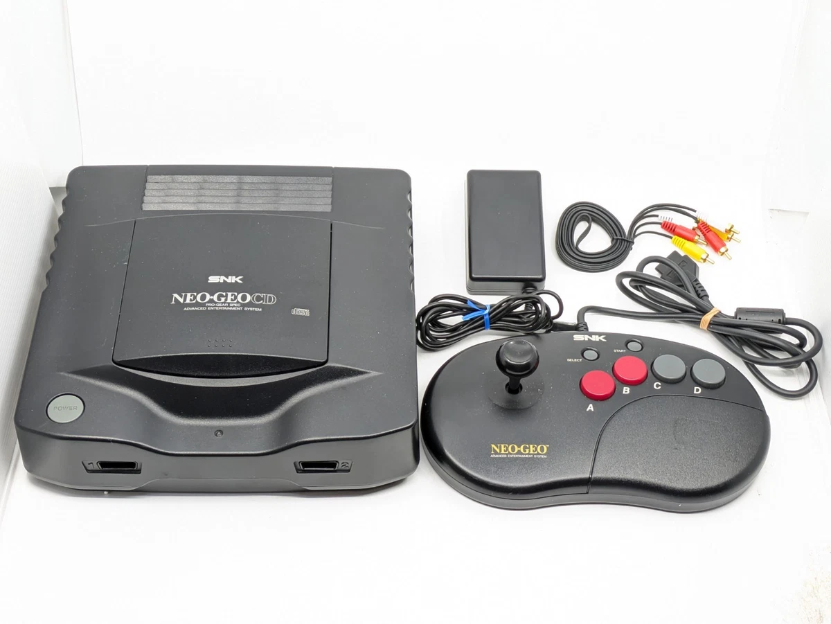Yahoo!オークション - 起動確認済 SNK ネオジオCD NEO-GEO CD 本体 8□/Zこ