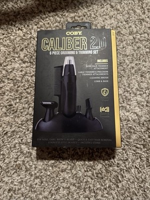 Coby Caliber 20 6 Piece Grooming & Trimming Set For Nose Ears Brow Bread